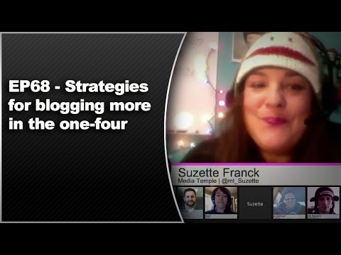 EP68 – Strategies for blogging more in the one-four – WPwatercooler – Dec 30 2013