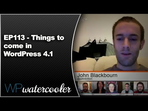 EP113 – Things to come in WordPress 4.1 – Nov 24 2014