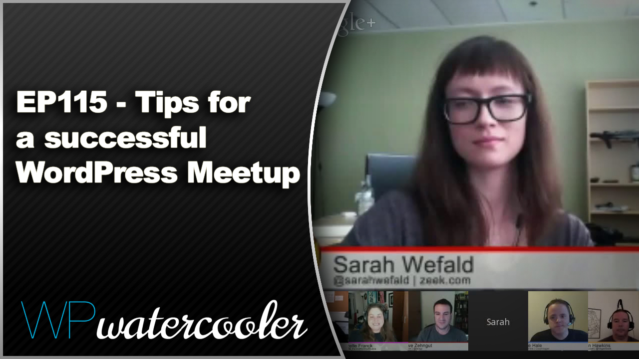 EP115 - Tips for a successful WordPress Meetup - Dec 8 2014