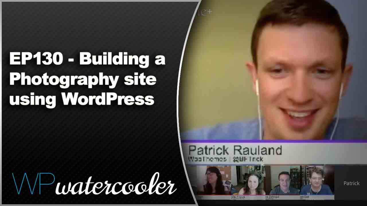 EP130 – Building a Photography site using WordPress