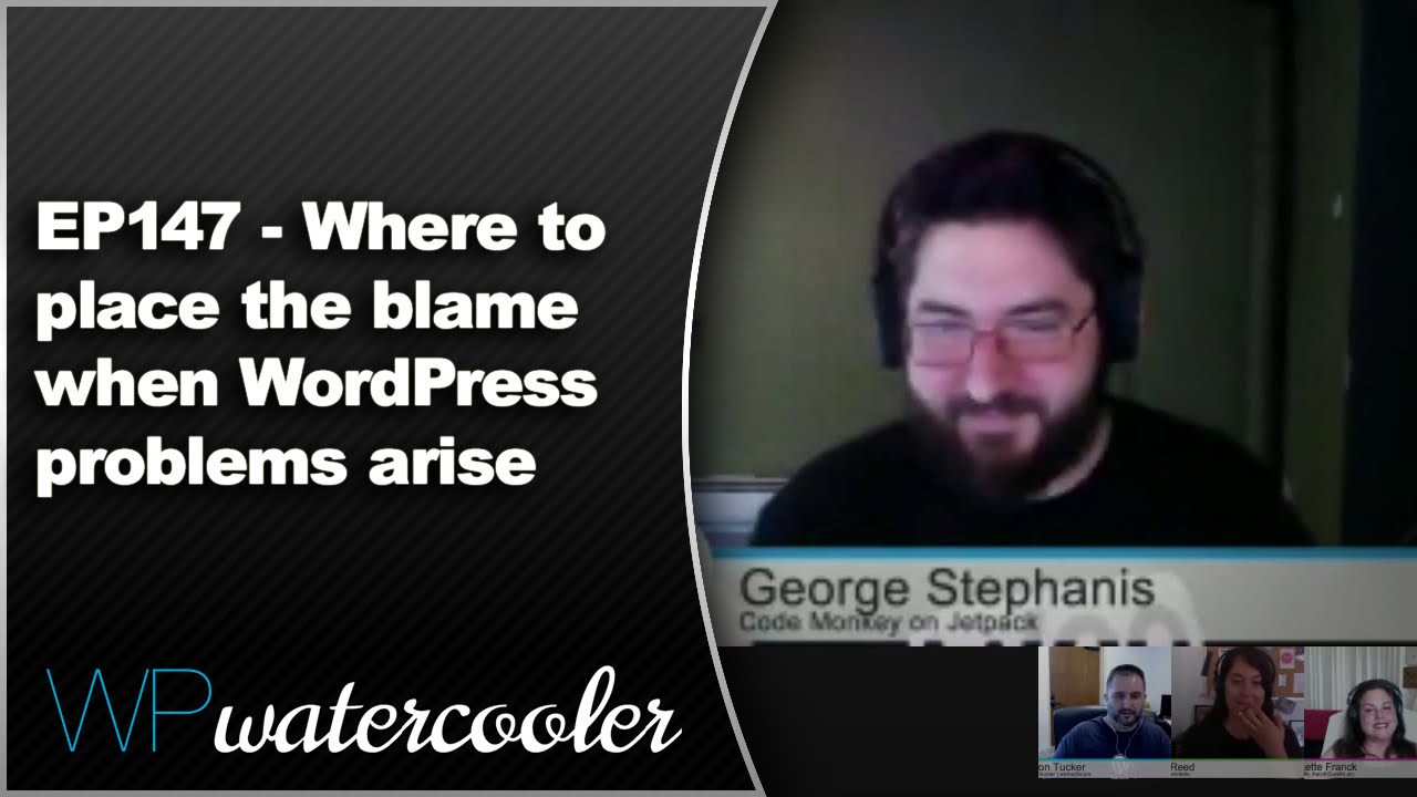 EP147 – Where to place the blame when WordPress problems arise