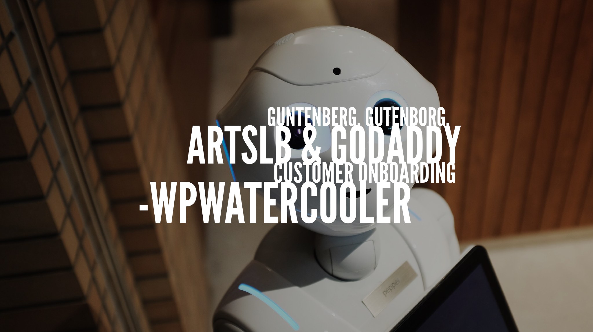 EP266 – Guntenberg, Gutenborg, ArtsLB & GoDaddy customer onboarding – WPwatercooler