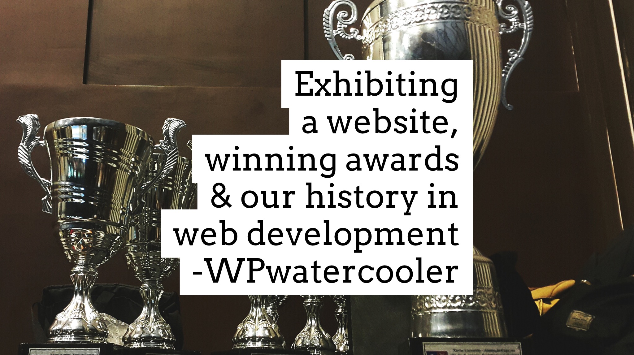 EP290 – Exhibiting a website, winning awards& our history in web development – WPwatercooler