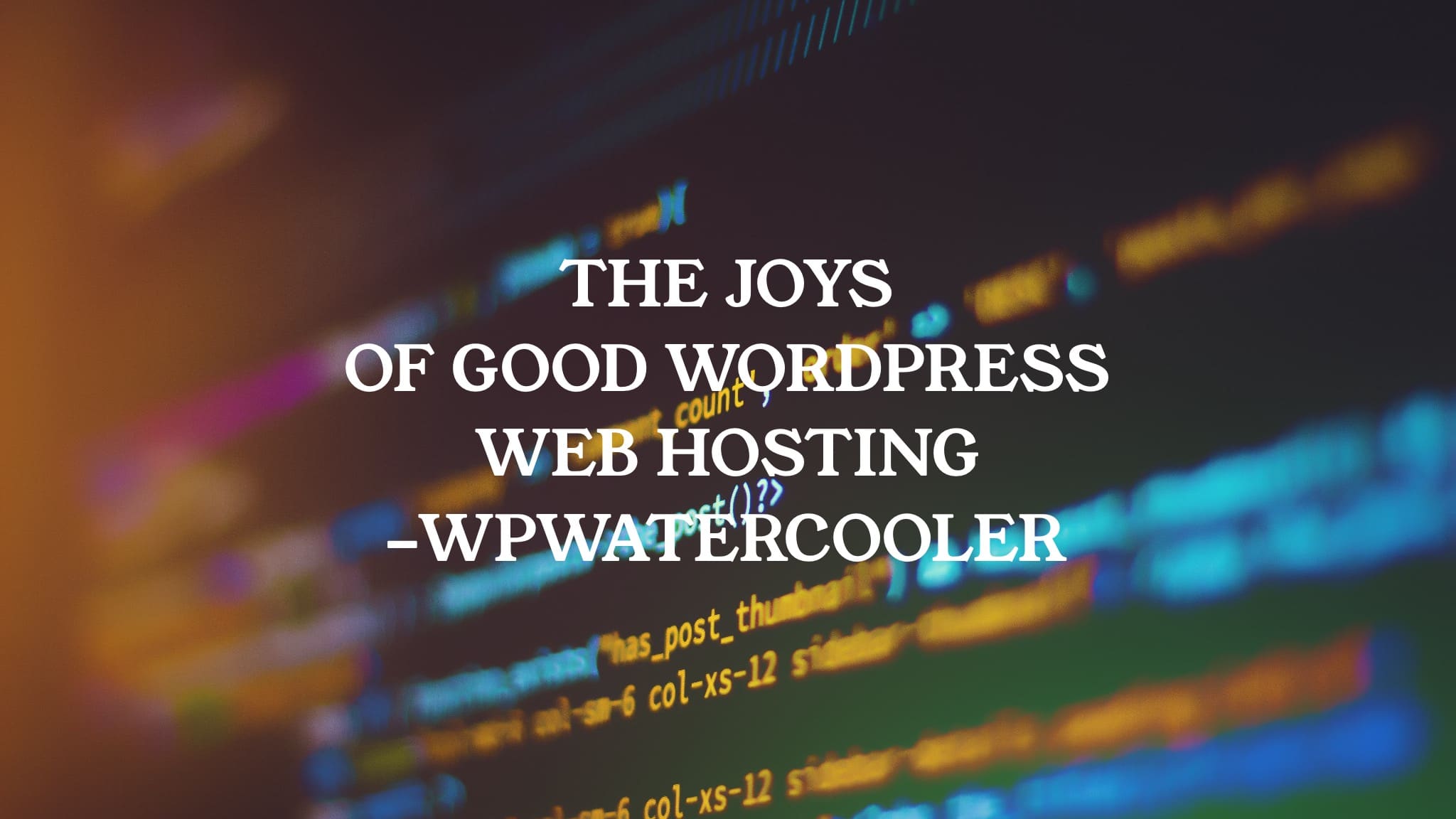EP341 - The Joys of good WordPress web hosting