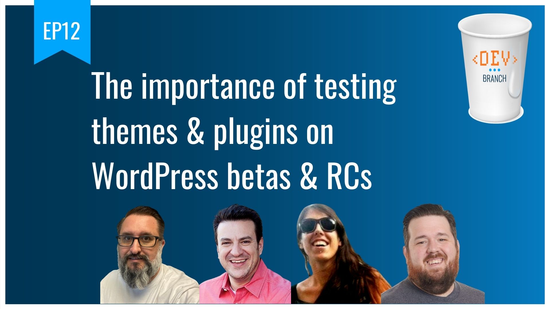 EP12 – The importance of testing themes & plugins on WordPress betas & RCs