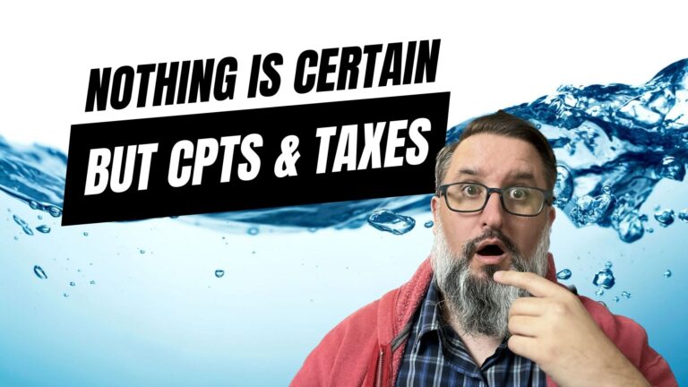 EP448 – Nothing is certain but CPTs & taxes
